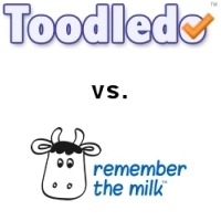Toodledo vs Remember the Milk