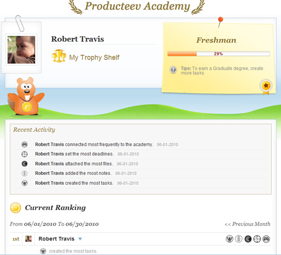 Producteev Academy | Social Gaming in Task Management