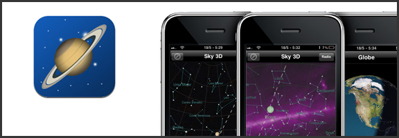 40Tech App of the Week: Stargazing App Planets for iPhone, iPad, iPod Touch