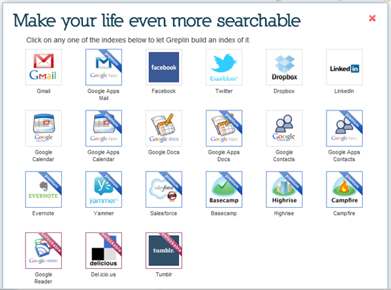 Greplin Indexes, Searches Gmail, Facebook, Twitter, Dropbox, and More | 40Tech