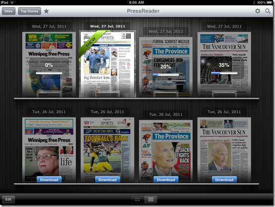 PressReader Downloads Full Newspapers to Your Device | 40Tech