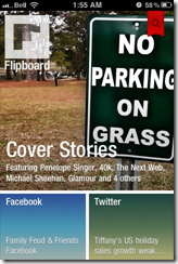 Flipboard Cover on iPhone | 40Tech