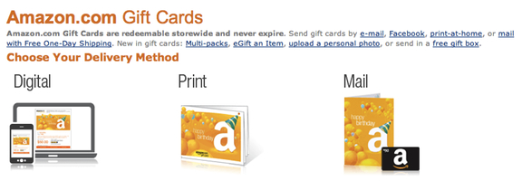 Multiple credit cards to purchase on Amazon using gift cards
