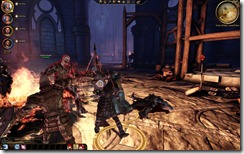 Dragon Age close up combat