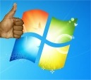 windows 7 thumbs up