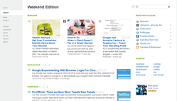Feedly | Social RSS, magazine-like start page