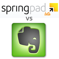 Springpad vs Evernote -- It Might Be Better | 40Tech
