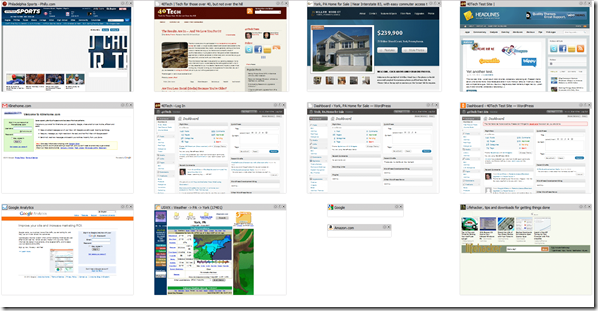 Speed Dial start page