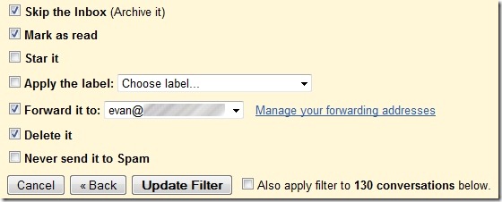 gmail filter 2