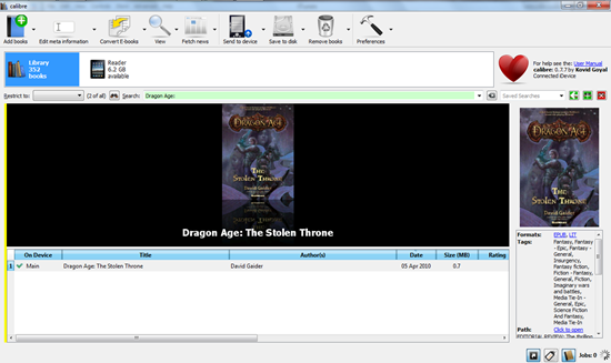 Calibre eBook Manager | 40Tech