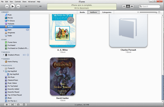 iTunes Books Library | 40Tech