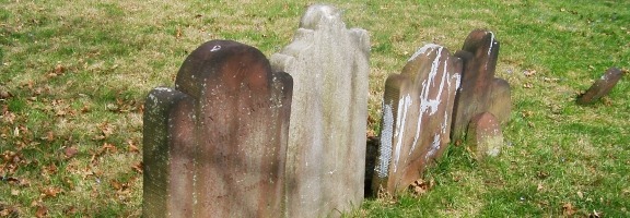 tombstones