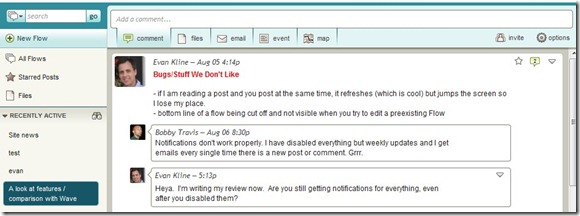 Shareflow screenshot