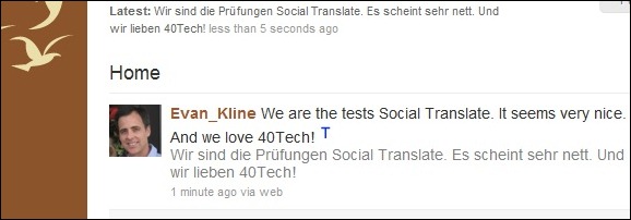 social translate google chrome extension