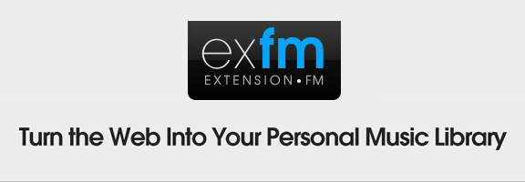 ExtensionFM Google Chrome Online Music Library