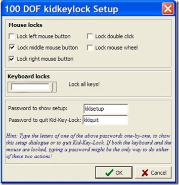 kid key lock