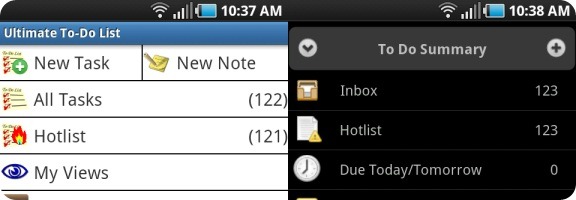 Got To Do versus Ultimate To Do List