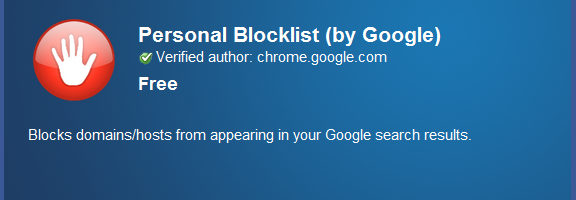 Block Sites From Search Results with the Personal Block List Extension [Chrome] | 40Tech
