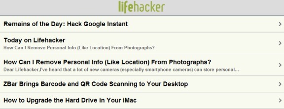 lifehacker mobile
