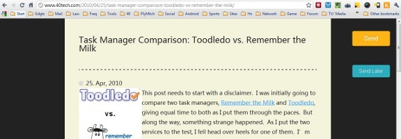 Send to Kindle extension for Chrome Send to Kindle extension for Chrome