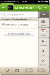Awesome Note GTD with Evernote Sync | 40Tech