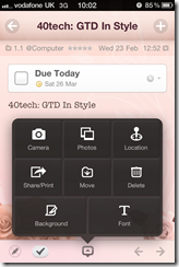GTD in Awesome Note | 40Tech