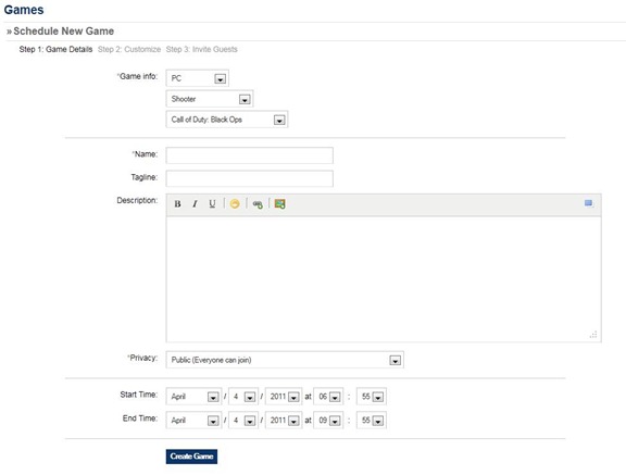 playermatching scheduling