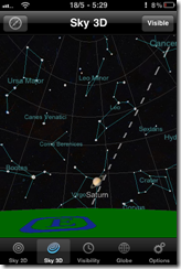 Constellations on the iPhone with Planets for iPhone, iPad | 40Tech