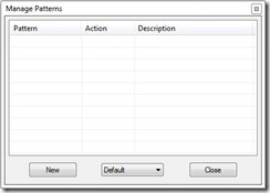 dropit manage patterns