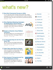 Feedly Mobile 2.0 iPad RSS Reader | 40Tech