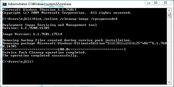 service pack backup completed service pack backup completed