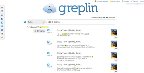 Greplin Using the Twitter Search Filter | 40Tech