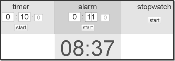 Timer Tab Turns Your Browser Into a Simple and Beautiful Timer, Alarm Clock, and Stopwatch | 40Tech
