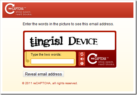 reCAPTCHA Email Spam Protection | 40Tech