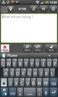 Plume twitter client for android screenshot 2
