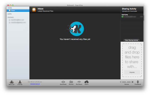 Kicksend  Evan Kline1