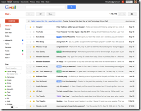 New Gmail Comfortable Setting 