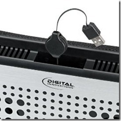 LapGuard Lapdesk with Retractable USB Cable | Digital Innovations