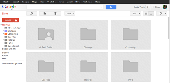 Google Drive | New Google Docs Dashboard | 40Tech