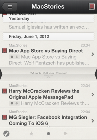 reeder for iphone
