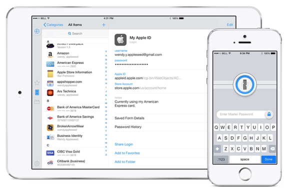 1Password update